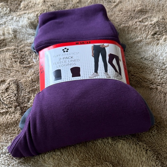 Tuff Athletics Pants - 🧘‍♀️ Tuff Athletics Fleece Lined Leggings – 2-Pack | Size M (10/12) | NWT